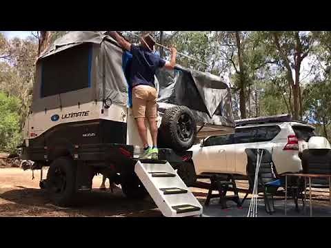 Ultimate Campers: Setting up and packing down your off-road camper trailer