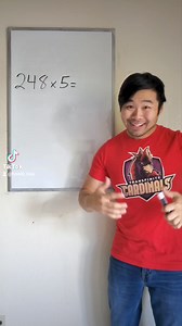 6.7K views · 219 reactions | Do you know of this way of multiplying by 5? I think it's pretty cool. #math | Learning Math with Howie Hua | Facebook