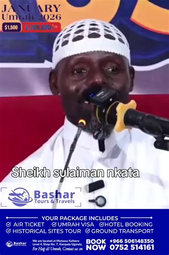 Umrah Ticketing Insights by Sheikh Sulaiman Nkata