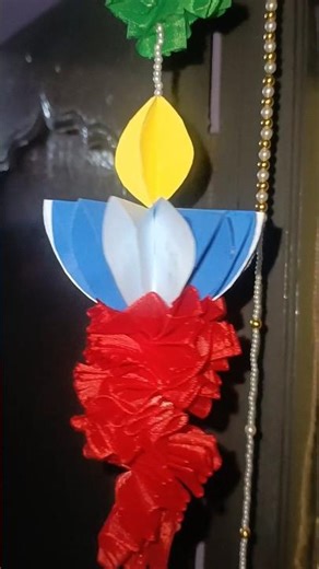 “DIY Paper Diya 🪔 | Simple Handmade Diwali Decor 🌸 | Easy Paper Craft Tutorial”