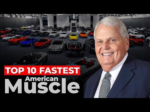 10 Fastest American Muscle cars From Rick Hendrick (nascar legend) car collection