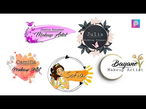 How to make Business LOGO | How To Make A Logo in 5 Minutes - for Free | Picsart Editing Tutorial