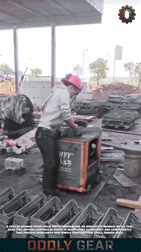 Powerful Automatic Rotating for Heavy Duty Steel Rebar Bending