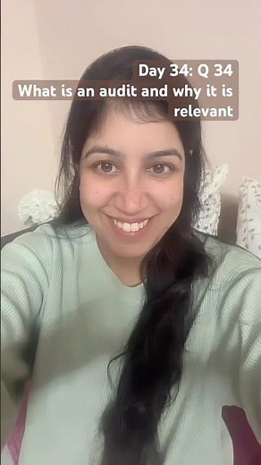 Day 34: Q34|Accounts interview question series | Audit #shortsvideo #trendingshorts