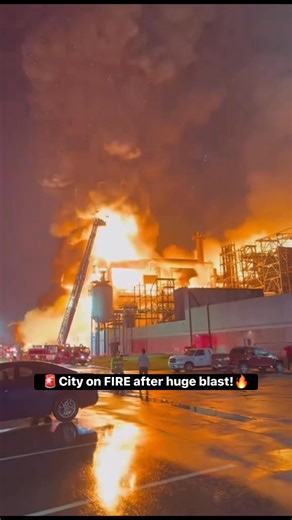 63K views · 468 reactions | The explosion shook the entire area — chaos, smoke, and panic in seconds. Full clip in comments | America Alerts | Facebook
