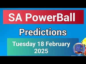 Sa Powerball And Powerball Plus Predictions For 18 February 2025 | south africa powerball