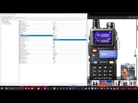CHIRP - BAOFENG UV5RM PROGRAMING
