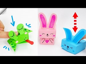 6 PAPER TOYS | Easy paper crafts