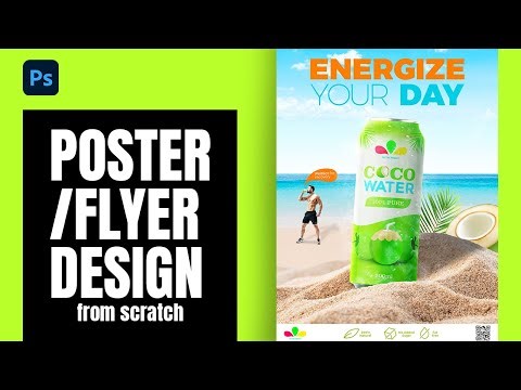 Product Manipulation Poster Design in Photoshop | Create Ads from Scratch