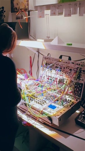 modular patching #eurorackmodular #electronicmusic #synthesizer #synth #modularsynth #modularjam