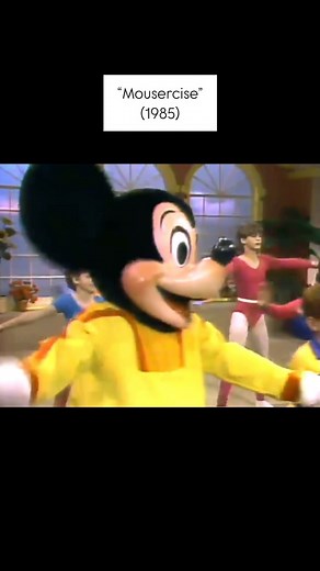 48K views · 1.7K reactions | In 1985, Disney released the Mousercise home video, bringing its energetic exercise program from TV screens to living rooms. Hosted by Kellyn Plasschaert, the video featured upbeat workouts set to Disney music, encouraging kids to stay active with the help of Mickey and friends. This VHS became a nostalgic favorite, blending fitness with Disney magic for a generation of young fans. | History At Disney | Facebook