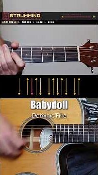 Babydoll (Dominic Fike) | Easy Guitar Tutorials