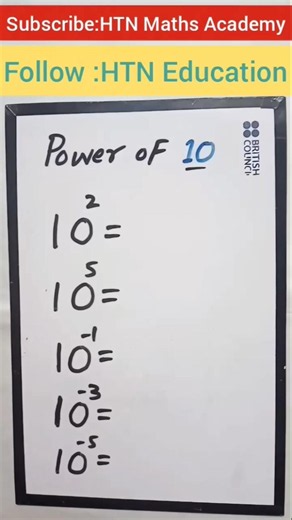 ​1-Second Math Hack: Powers of 10 Explained Simply #maths #mathfactfluency #short