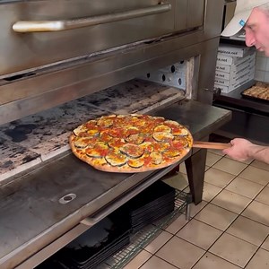 2.3K views · 132 reactions | Fresh eggplant pizza! Available only by the slice and for the dine in or pick up! #eastvillagepizza #thepizzamanofnyc #pizza | East Village Pizza | Facebook