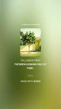 OH, LEMON TREE! (LYRICS BY ADI)_1_BY ADI+SUNO