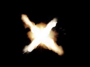 Muzzle Flash Straight / Single Shot / HD / ActionEffectsPro