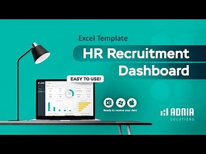 HR Recruitment Dashboard Template