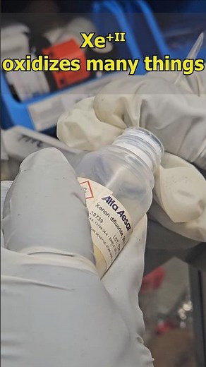 Chemical uses of XeF2 #science #fluorine #Xenon