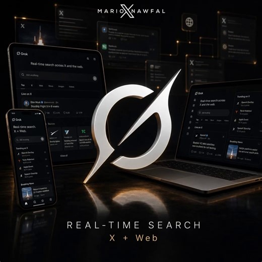 Grok Real-Time Search taps into 𝕏 and the web. The truth, as it happens.Not “recent.” Not “last year.” Right now.Breaking news, trends, updates. Straight from the source.Stop asking outdated questions:* Open Grok - web, app, or 𝕏* Ask what’s happening - not what happened* Add cues - “right now,” “trending,” “latest”* Send - it pulls live posts and web results* Scan sources - see where it’s coming from* Keep going - follow the story as it updates@grok