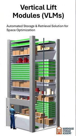 Vertical Lift Modules VLMs#storagesolutions#warehouse#logistics#automation #auto #storagesolutions