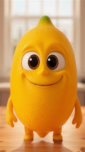 Talking Lemon Shares Secret Health Benefits | Cute 3D Animation