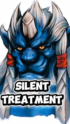 Kimahri loves the silent treatment #finalfantasy
