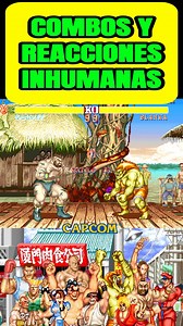 😱Combos Y Reacciones Inhumanas😱 #streetfighter #retroarcade #retro #capcom #arcade | La Puerca