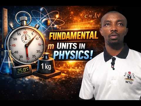 Fundamental Units, Derived Units & Dimensions in Physics | Complete Lesson