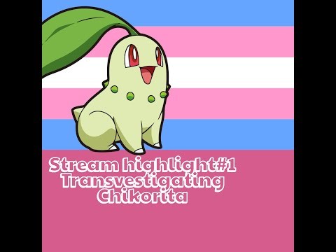 Stream highlights #1: Transvestigating Chikorita