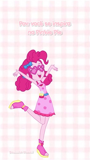 Pov: você se inspira na Pinkie Pie #kawaii #decorakei #pinkiepie #kawaiikei #aesthetic