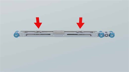 Sliding Closet Door Hardware Soft Close Wardrobe Sliding Door Mechanism