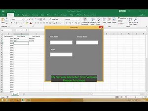 How to Transfer Data From UserForm To Excel WorkBook Sheets