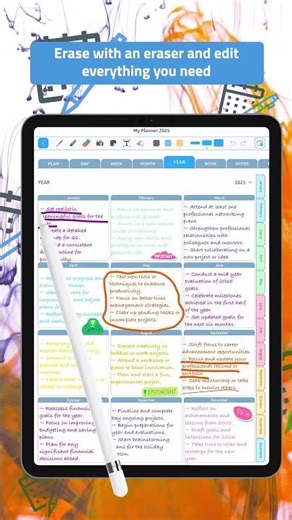 Plan Your Day with Apple Pencil & Digital Planner
