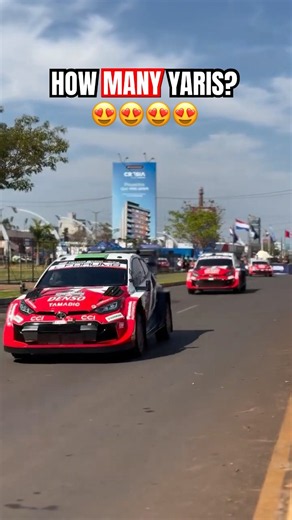 HOW MANY YARIS? Toyota ARMY Touchdown in 🇵🇾 WRC Ueno Rally del Paraguay 2026