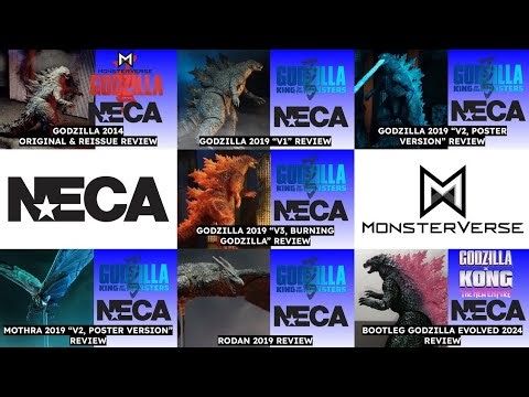 ALL REVIEWS | NECA Toys - MonsterVerse Godzilla Action Figures (As Of November 2025)