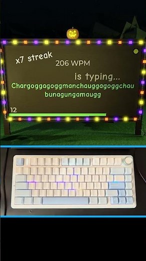 I got REPORTED for typing 206 WPM 💀