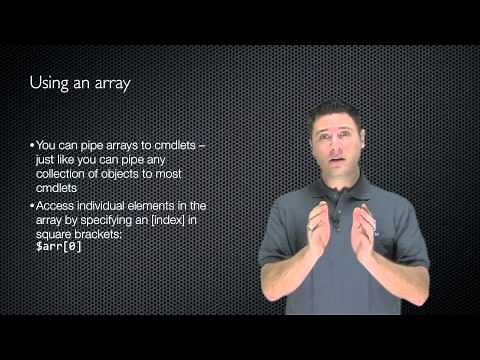 Windows PowerShell Fundamentals Chapter 12 - Objects, Variables, Arrays and Escaping