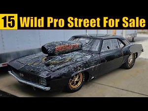 15 Wild Pro Street Cars for Sale – Rare Muscle & Custom Builds