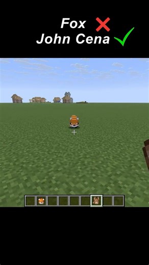 Dont Give Fox Mace #minecraft #minecraftshorts