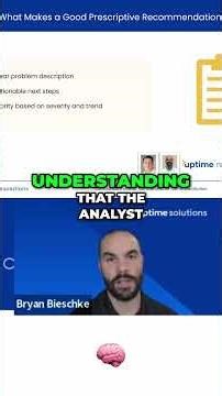 Maintenance Analyst Why Context Matters for Recommendations #maintenancemanagement