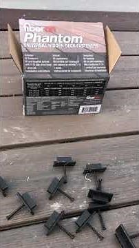 Fiberon Phantom universal fastener install