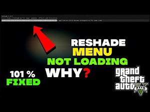 How to Fix if (Reshade) Menu is Not Loading in (GTA V) Quick 101% FIX !! 2025 ANY version ✅