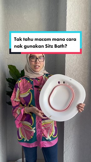 Cara nak guna Sitz Bath #fyp #sitzbath #ibuberpantang