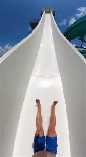 Insane Vertical Drop Water Slide POV! 🌊 #WaterSlide #SummerVibes #AdrenalineJunkie #POV #WaterPark