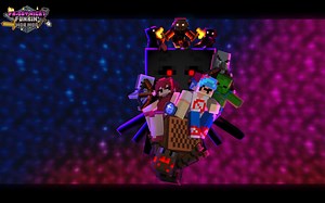 双厨狂喜！！！FNF超优质MC模组【MOBMOD】 全流程演示