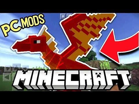 How to get PC MODS for MINECRAFT BEDROCK! ( PC MODS )