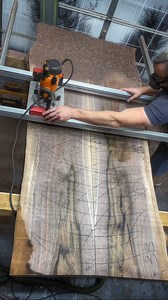 Full build of this dining table from a while back. Gorgeous bookmatched walnut from @specialtywoodsupp 🔥🔥 Ended up with a few inlays in the bottom and I think 6-8 on the top to stabilize some through cracks. Steel c-channels from @bidwellwoodandiron for peace of mind ensuring the top stays flat over the years. I make sure to spray the inside of those c-channel recesses with lacquer to seal all the exposed end grain so moisture isn’t creeping in unevenly and making the wood want to move. Commis