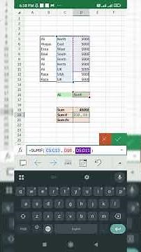 SUM V/S SUM IF V/S SUM IFS Formulas in excel 😳😳 #excel #excelformula #exceltips #exceltricks