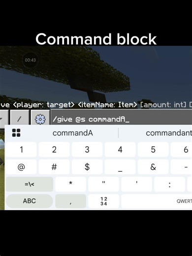 #minecraft command block