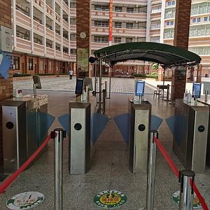 [Hot Item] Turnstile Gate with 304 Stainless Steel and Fast Access Control